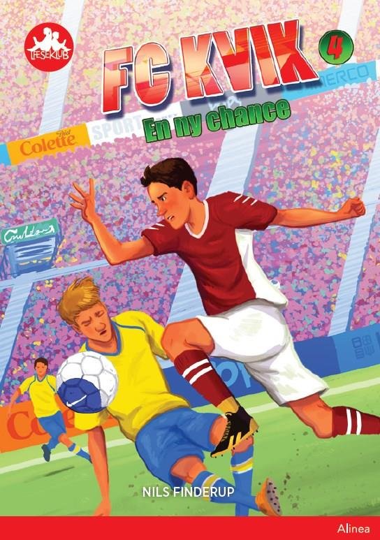 Cover for Nils Finderup · Læseklub: FC Kvik 4 - En ny chance, Rød Læseklub (Indbundet Bog) [1. udgave] (2020)