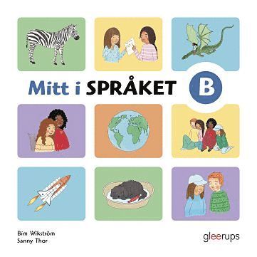 Cover for Bim Wikström · Mitt i språket B, läsebok (Book) [Ned edition] (2020)