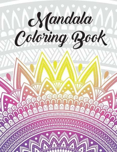 Cover for Noha Dalddoum · Mandala Coloring Book (Paperback Book) (2021)