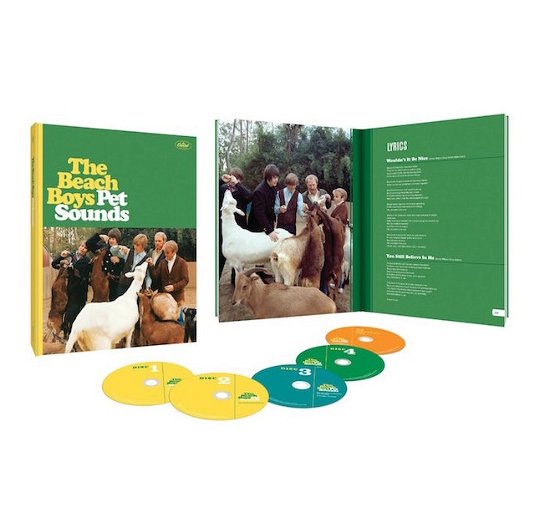 Cover for The Beach Boys · Pet Sounds (50th Anniversary) (CD/Blu-ray) [Super Deluxe edition] (2016)