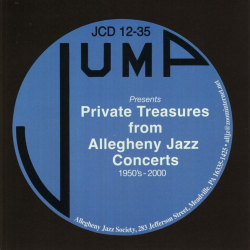 Cover for Private Treasures From Allegheny Jazz Concerts (CD) (2019)