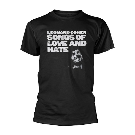 Cover for Leonard Cohen · Songs of Love and Hate (T-shirt) [size XXL] [Black edition] (2020)