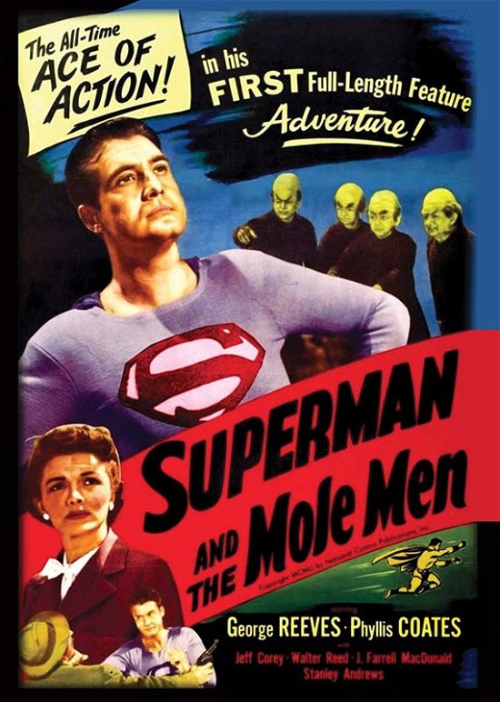 Superman and the Mole men - Feature Film - Elokuva - CHEEZY - 0827421033536 - perjantai 22. joulukuuta 2017