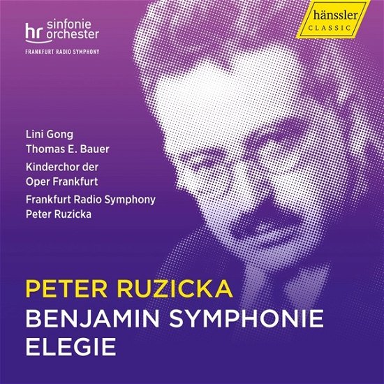 Cover for Frankfurt Radio Symphony &amp; Peter Ruzicka · Peter Ruzicka: Benjamin Symphonie - Elegie (CD) (2024)