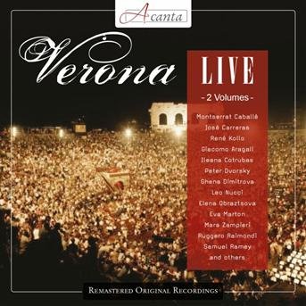 Cover for Carreras / Domingo / Kollo / Aragall / U.a. · Verona Live (CD) (2012)