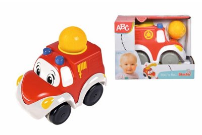 ABC Press'n Go Brandbil m/bold - Abc - Merchandise - Simba Toys - 4006592040536 - 1. oktober 2019