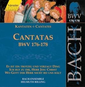 Cover for Bach-collegium / Rilling · BACH: Kantaten BWV 176-178 (CD) (2000)