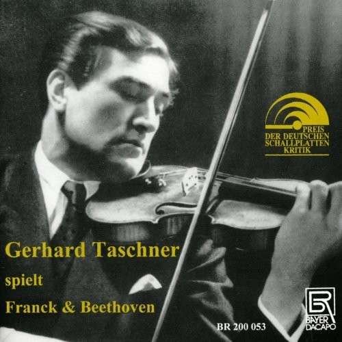 Cover for Beethoven / Franck / Taschner / Gieseking · Sonatas for Violin &amp; Piano (CD) (2001)