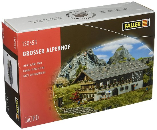 Cover for Faller · 1/87 Grote Alpenboerderij (Leketøy)