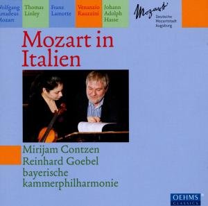 Cover for Mozart / Hasse / Lamotte / Contzen / Bcp / Goebel · Mozart in Italien (CD) (2010)