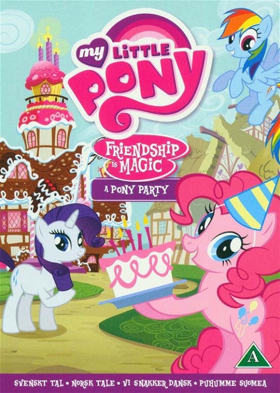 Cover for A - dansk tale Pony Party · My Little Pony Vol. 3 (DVD) (2015)