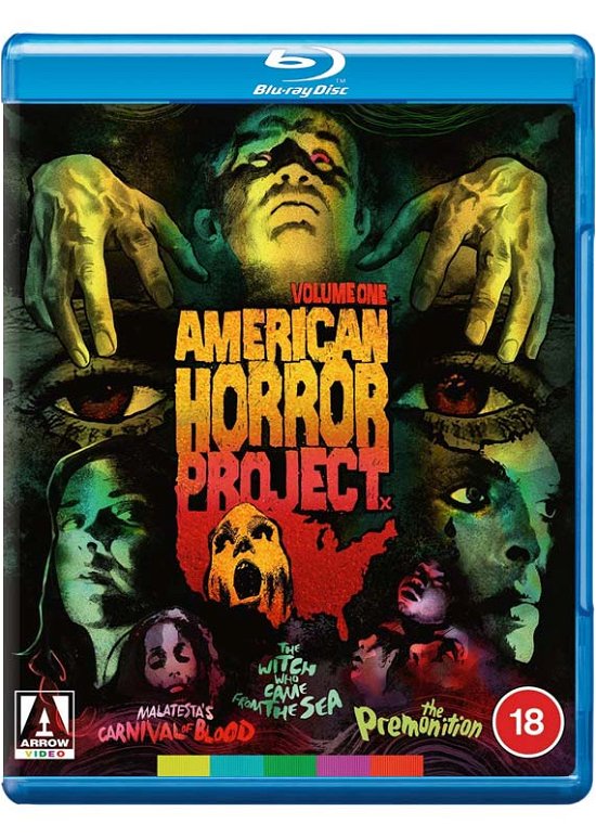 Cover for American Horror Project Vol 1 BD · American Horror Project Volume 1 (Blu-ray) (2020)