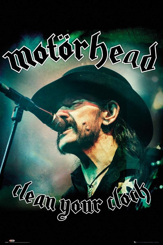 Motorhead: Clean Your Clock (Poster Maxi 61x91,5 Cm) - Motörhead - Marchandise -  - 5028486360536 - 