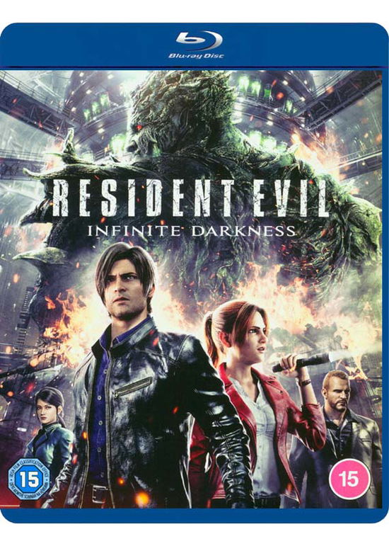 Cover for Resident Evil: Infinite Darkness · Resident Evil - Infinite Darkness Season 1 (Blu-Ray) (2021)