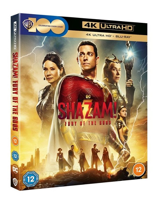 Cover for Shazam Fury of the Gods Uhd · Shazam Fury Of The Gods (4K UHD Blu-ray) (2023)