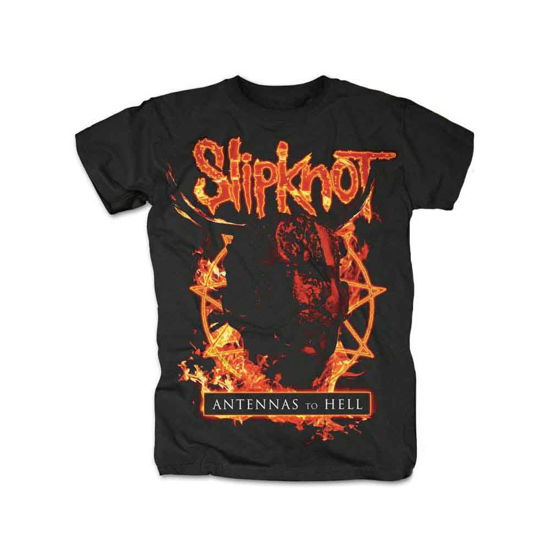 Slipknot Unisex T-Shirt: Antennas to Hell - Slipknot - Fanituote - ROFF - 5055295359536 - maanantai 19. tammikuuta 2015