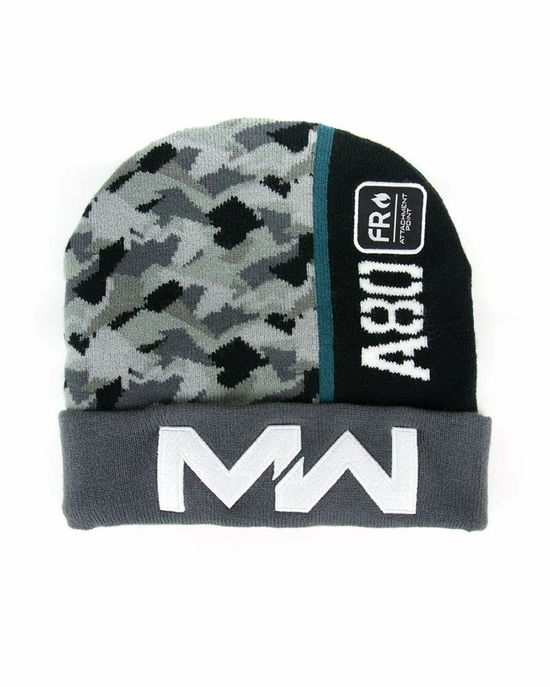 Merchendise Call Of Duty Mw: Camo Beaine, Siva Kap (Merchandise) - Numskull - Merchandise - NUMSKULL - 5056280411536 - April 5, 2020