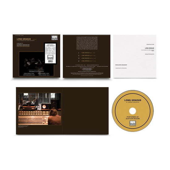 Cover for Sarah Davachi · Long Gradus (CD) (2023)