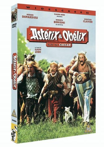 Cover for Asterix Versus Caesar DVD · Asterix and Obelix - Take On Caesar (DVD) (2003)