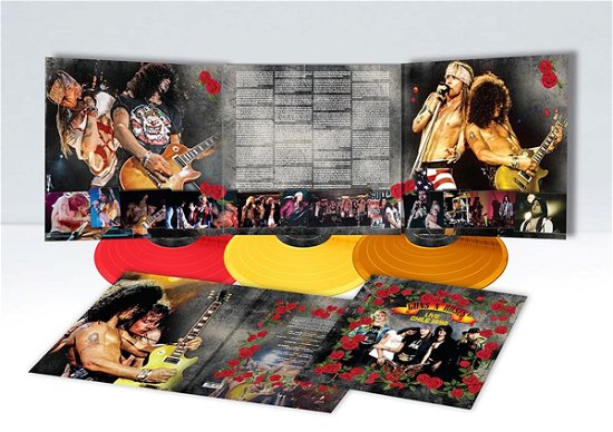 Cover for Guns 'n' Roses · Live Chile 1992 (180g/colored (LP) [Coloured edition] (2022)