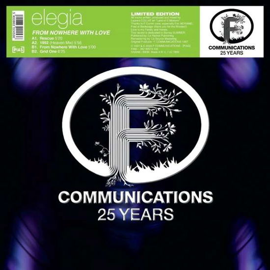 From Nowhere With Love - Elegia - Música - F COMMUNICATIONS - 5400863024536 - 9 de outubro de 2020