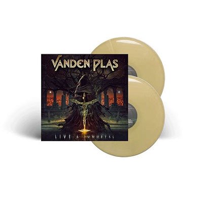 Cover for Vanden Plas · Live &amp; Immortal (Gold Vinyl/2l (LP) (2022)