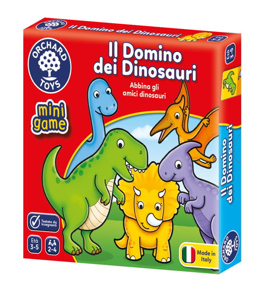 Cover for Orchard Toys: Mini Game · Domino Dei Dinosauri (MERCH)