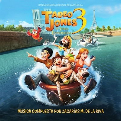 Tadeo Jones 3: La Tabla Esmeralda - Zacarias M. De La Riva - Música - SAIMEL - 8436548730536 - 7 de octubre de 2022