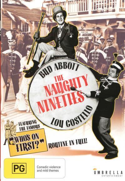 Cover for Abbott &amp; Costello · Naughty Nineties (DVD) (2018)