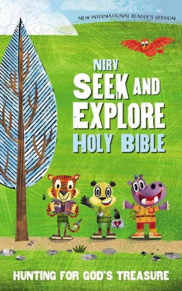 Cover for Zonderkidz · NIrV, Seek and Explore Holy Bible, Hardcover: Hunting for God’s Treasure (Hardcover Book) (2018)