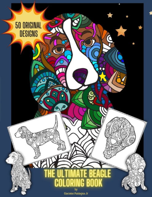 Cover for Giacom Paniagua Jr. · The Ultimate Beagle Coloring Book (Paperback Book) (2021)