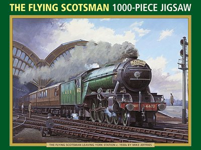Cover for Peony Press · Flying Scotsman - Jigsaw (Hardcover Book) (2017)