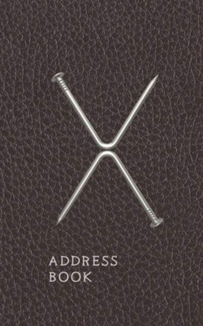 Cover for Manly Monogram Designs · X Address Book (Paperback Book) (2019)