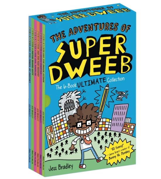 The Adventures of Super Dweeb: The 6-Book Ultimate Collection - Jess Bradley - Otros - Arcturus Publishing Ltd - 9781398838536 - 1 de abril de 2024