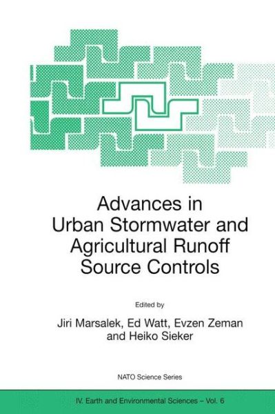 Cover for J Marsalek · Advances in Urban Stormwater and Agricultural Runoff Source Controls - NATO Science Series IV (Hardcover Book) [2001 edition] (2001)