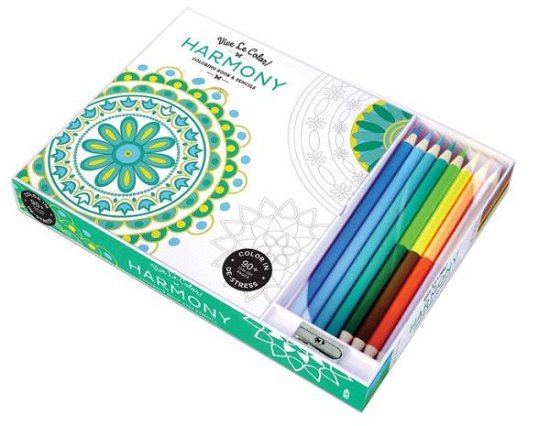 Cover for Abrams Noterie · Harmony ( Coloring Book and Pencils ) Color In; Vive Le Color (Book pack) (2015)
