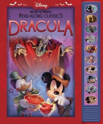 Cover for Pi Kids · Disney Mickey and Friends: Dracula Read-Along Classics Sound Book (Hardcover Book) (2023)