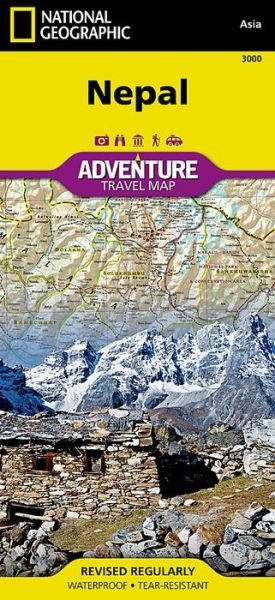Cover for National Geographic Maps · Nepal: Travel Maps International Adventure Map (Kort) (2013)