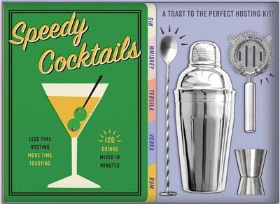 Cover for Cider Mill Press · Speedy Cocktails Kit (Book) (2020)