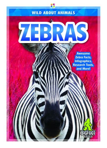 Cover for Martha London · Zebras - Wild About Animals (Paperback Book) (2019)