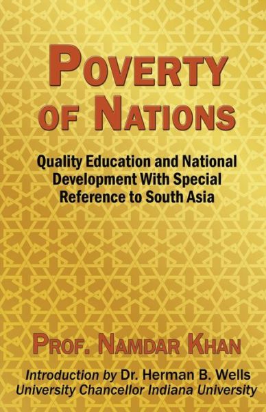 Cover for Namdar Khan · Poverty of Nations (Paperback Book) (2021)