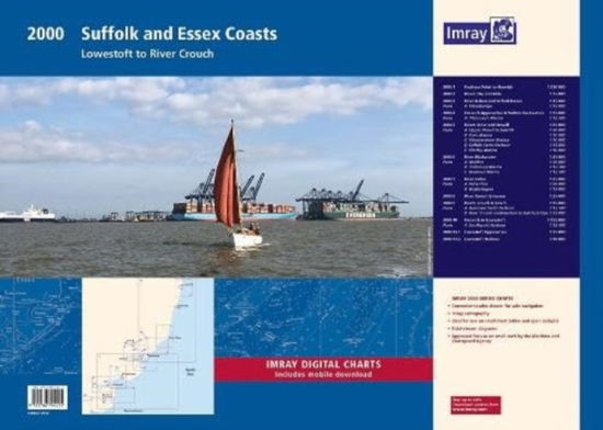 Cover for Imray · Imray 2000 Suffolk and Essex Chart Pack Wiro Bound: Lowestoft to River Crouch - 2000 series (Spiral Book) [New edition] (2022)