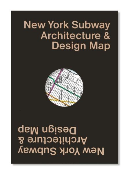 Cover for Sandra Bloodworth · New York Subway Architecture &amp; Design Map - Public Transport Architecture &amp; Design Maps by Blue Crow Media (Kartor) (2019)