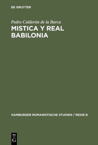 Cover for Klaus Uppendahl · Mistica y real Babilonia (Book) [1. Aufl. edition] (1979)