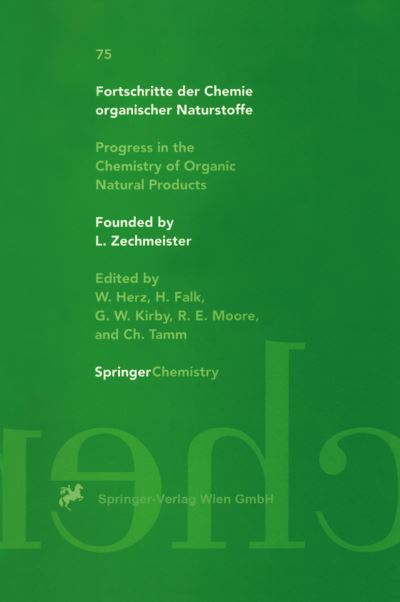 Cover for Fortschritte der Chemie organischer Naturstoffe / Progress in the Chemistry of Organic Natural Products - Fortschritte der Chemie organischer Naturstoffe   Progress in the Chemistry of Organic Natural Products (Hardcover Book) [1998 edition] (1998)