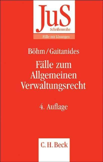 Cover for Böhm · Fälle zum Allgemeinen Verwaltungs (Bog)