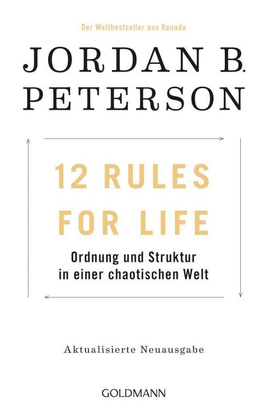 Cover for Peterson · 12 Rules For Life (Bok)
