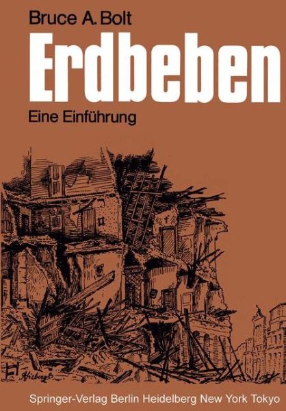 Cover for Bruce A. Bolt · Erdbeben: Eine Einfuhrung (Paperback Book) [German edition] (1984)