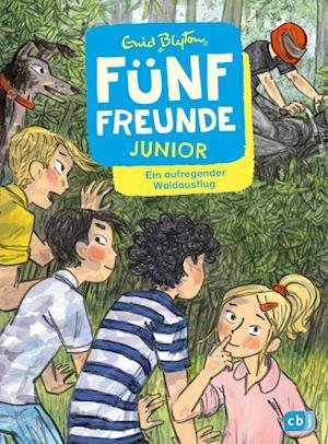 Cover for Enid Blyton · Fünf Freunde JUNIOR - Ein aufregender Waldausflug (Innbunden bok) (2022)