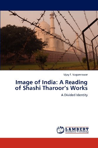 Cover for Vijay F. Nagannawar · Image of India: a Reading of Shashi Tharoor's Works: a Divided Identity (Paperback Book) (2012)
